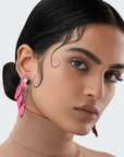 Fuchsia Ara Earrings
